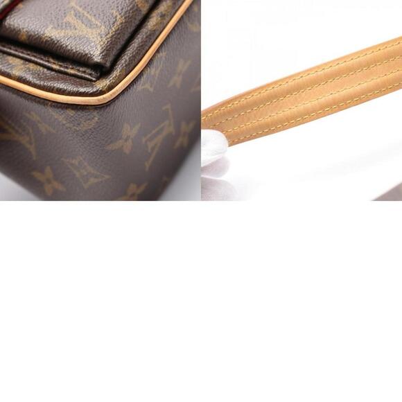 LOUIS VUITTON Brown Monogram Leather Shoulder Bag - Picture 11 of 11